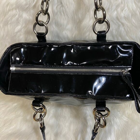 Patent Leather Shiny Coach Tote Bag - Picture 5 of 12